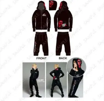 Acid Black Cherry 후드티 & 살로에르 세트