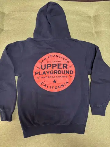 UPPER PLAYGROUND 집업 후드티 S 사이즈