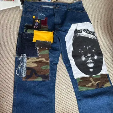 [ B-BOY ] Dickies Notorious B.I.G 커스텀 데님