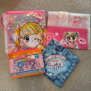 헤이세이 레트로 챠오 부록 메조 피아노 비닐 백 파우치 세트