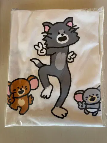 톰과 제리 해피 복권 B상 티셔츠