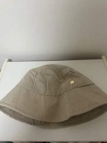 베이지 버킷 햇 코튼 70% 폴리에스테르 30%