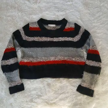 JEANASIS/니트/스웨터/보더 무늬