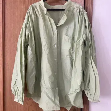 Sea Room lynn 라이트 그린 긴팔 셔츠 FREE 사이즈