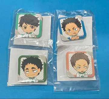 하이큐 J-World 캔뱃지 아오바죠사이 아오죠