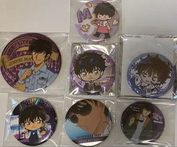 명탐정 코난 마츠다 진페이 캔뱃지 묶음 판매