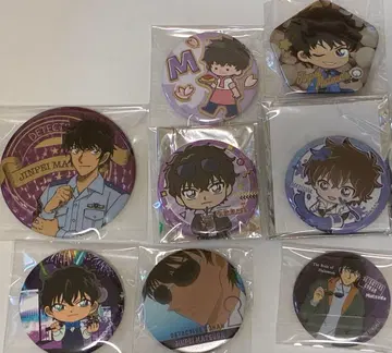 명탐정 코난 마츠다 진페이 캔뱃지 묶음 판매