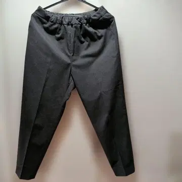 mizuiroind 다크 그레이 슬랙스 허리밴딩 프리 사이즈