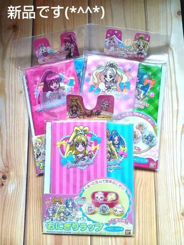 [ 프리큐어 ] 도시락 용품, 오니기리 랩 3종 세트