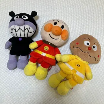 [배송비 포함] 호빵맨 봉제 인형 3세트