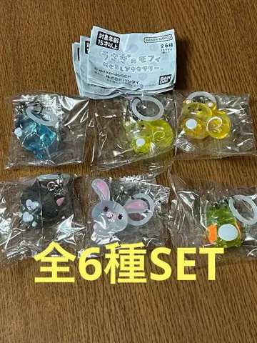 토끼 모피 메지루시 액세서리 전 6종 SET