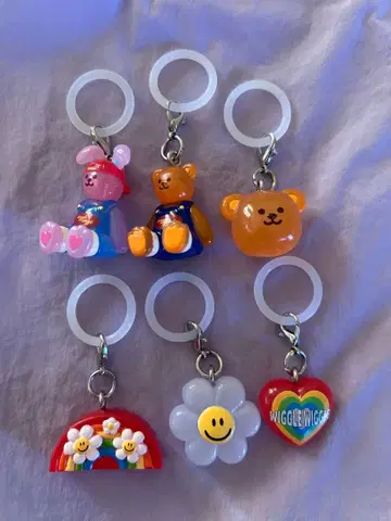 wiggle wiggle 메지루시 액세서리 가챠 컴프 세트 전 6종