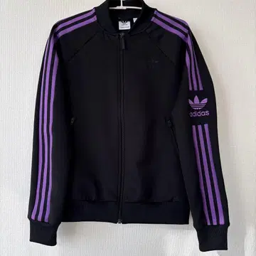 adidas ATP 트랙 자켓 트레포일 로고 블랙 보라색 저지