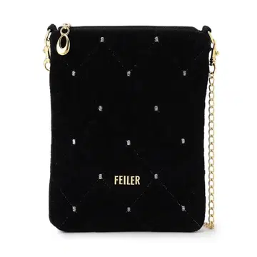 [ 택 포함 새상품 ] FEILER 페이러 체인 미니백 유니 블랙