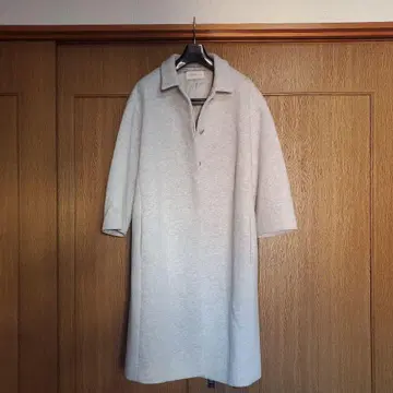 Yoshie inaba 라이트 그레이 롱 코트