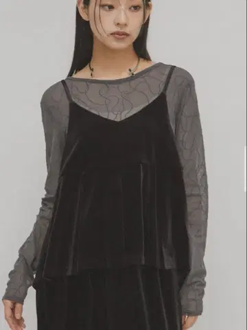 KBF 2WAY 벨로아 뷔스티에