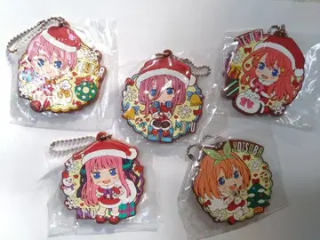 5등분의 신부 캡슐 러버 마스코트 3종 (전 5종) (러버 스트랩)