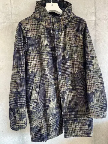 컨디션 최상 DANIELE ALESSANDRINI 카모플라주 패턴 코트