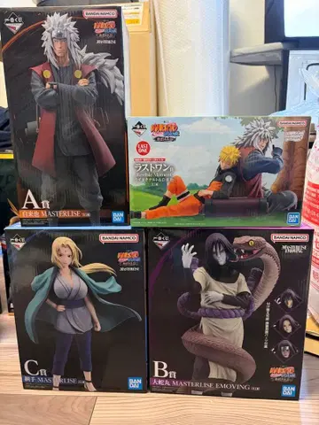 제일복권 나루토 피규어 모음