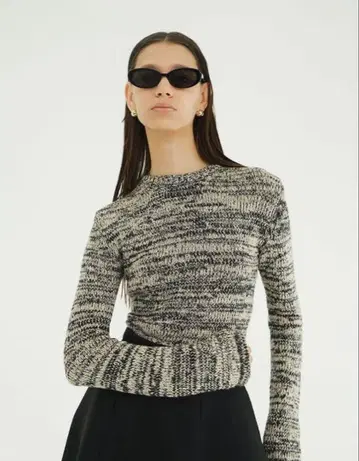 CLANE COTTON SHORT KNIT TOPS