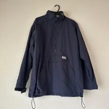 retocks 네이비 하프 지퍼 마운틴 후드티