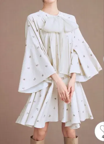 셀포드 리본 원피스