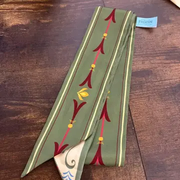 홍콩 디즈니 월드 오브 프로즌 안나 헤어 리본 스카프 안나