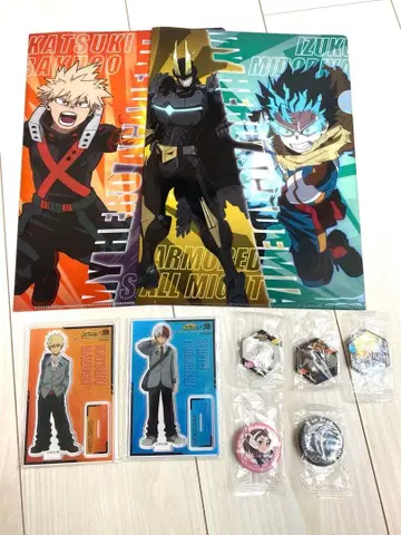 히로아카 쿠라스시 클리어 파일 아크릴 스탠드 마그넷 캔뱃지