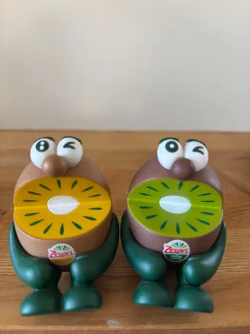 제스프리 키위 브라더스 피규어 세트 2개 세트 2020년