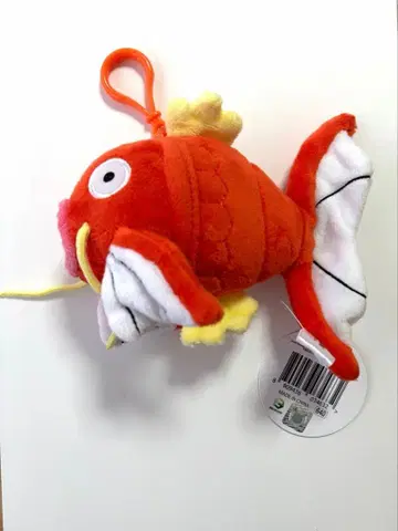 한국 한정판 잉어킹 봉제 인형 키링 포켓몬