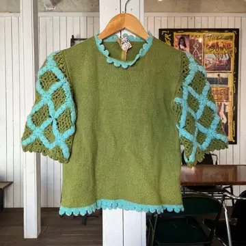 60's Phil Rose of California 반팔 니트