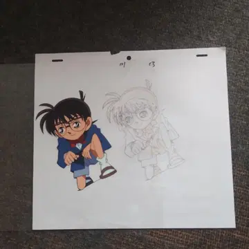 [ 초귀중 ] 명탐정 코난 애니메이션 셀화