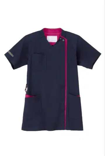 새상품 여성용 스크럽 네이비 L 사이즈 간호사 상의만