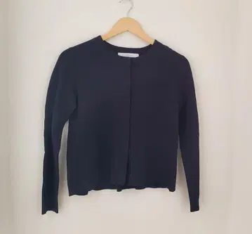 새상품급 에스트네이션 노카라 자켓 가디건 네이비 M