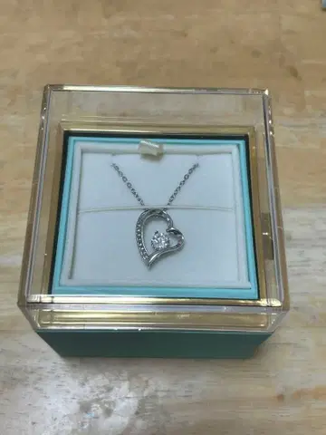 genosos 하트 목걸이 실버