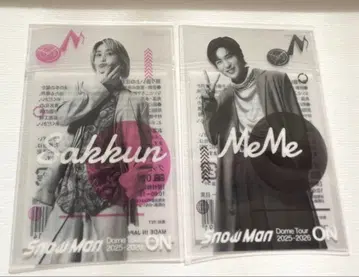 사쿠마 다이스케 메구로 렌 클리어 스티커