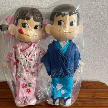 페코포코 해피 백 페코짱 인형 세트 기모노 높이 22cm