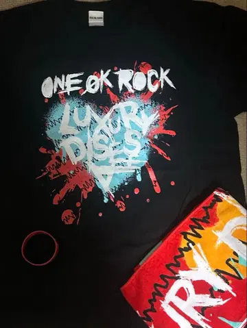 ONE OK ROCK LUXURY DISEASE 티셔츠 리스트 밴드 타월