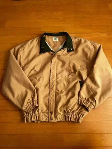 옐로우 컬러 자켓 블루종 L