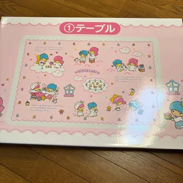 산리오 리틀트윈스타 키키라라 당첨 복권 테이블