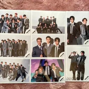 SnowMan 공식 사진 16장 세트