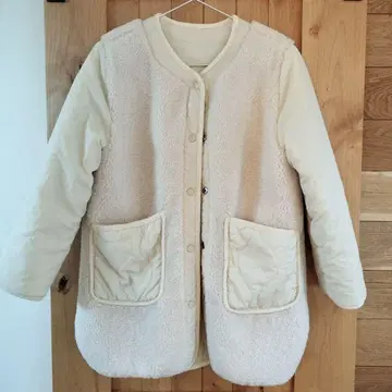 ZARA 보아 자켓 리버서블