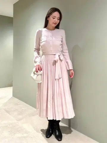 셀포드 스프링 니트 원피스 36