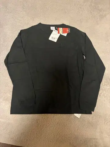 Champion T1011 블랙 M 긴팔 셔츠