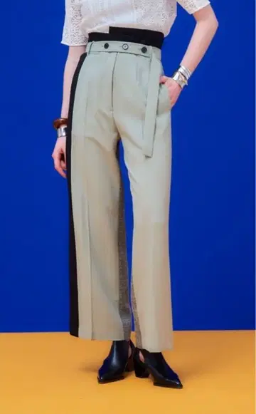 UNITEDTOKYO 유나이티드 도쿄 벨티드 투 페이스 팬츠