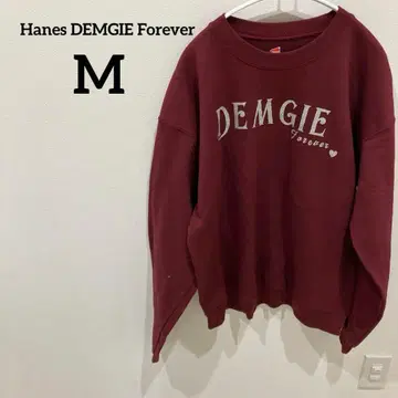 Hanes DEMGIE Forever [ M ] 트레이닝복 버건디 속기모