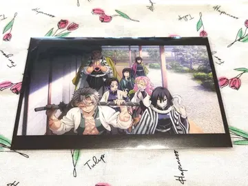 귀멸의 칼날 전 집중전 기둥 연습편 OP 엽서 기둥