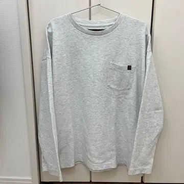 UNIVERSAL OVERALL 그레이 긴팔 티셔츠 롱티 S 사이즈