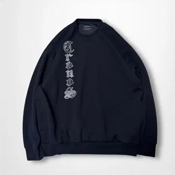 크로노스 맨투맨 트레이닝복 자수 로고 L