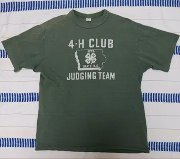 (그린) WAREHOUSE x BEAMS PLUS 별주 프린트 T